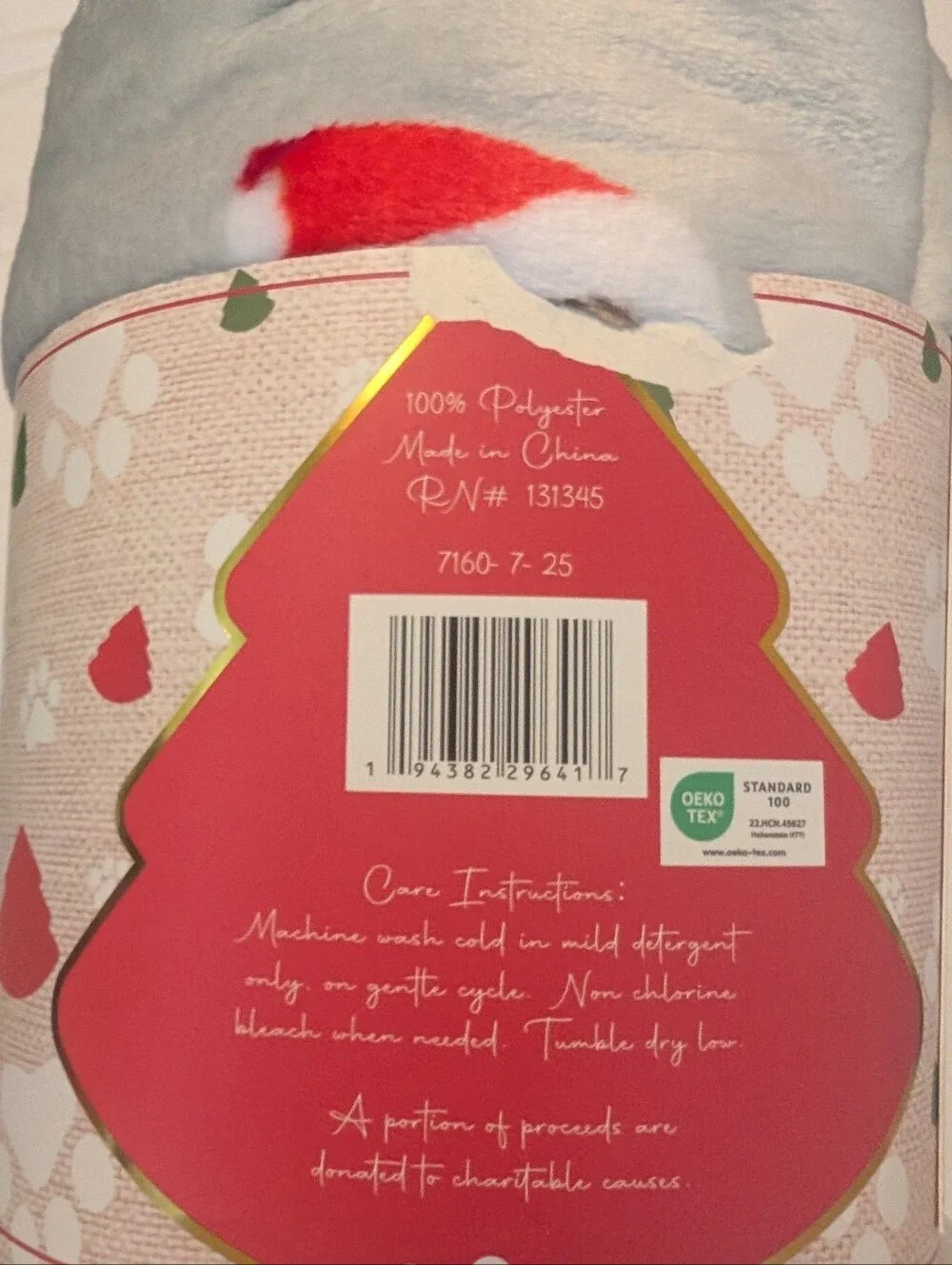 We Woof You A Merry Christmas Plush Thruw 50